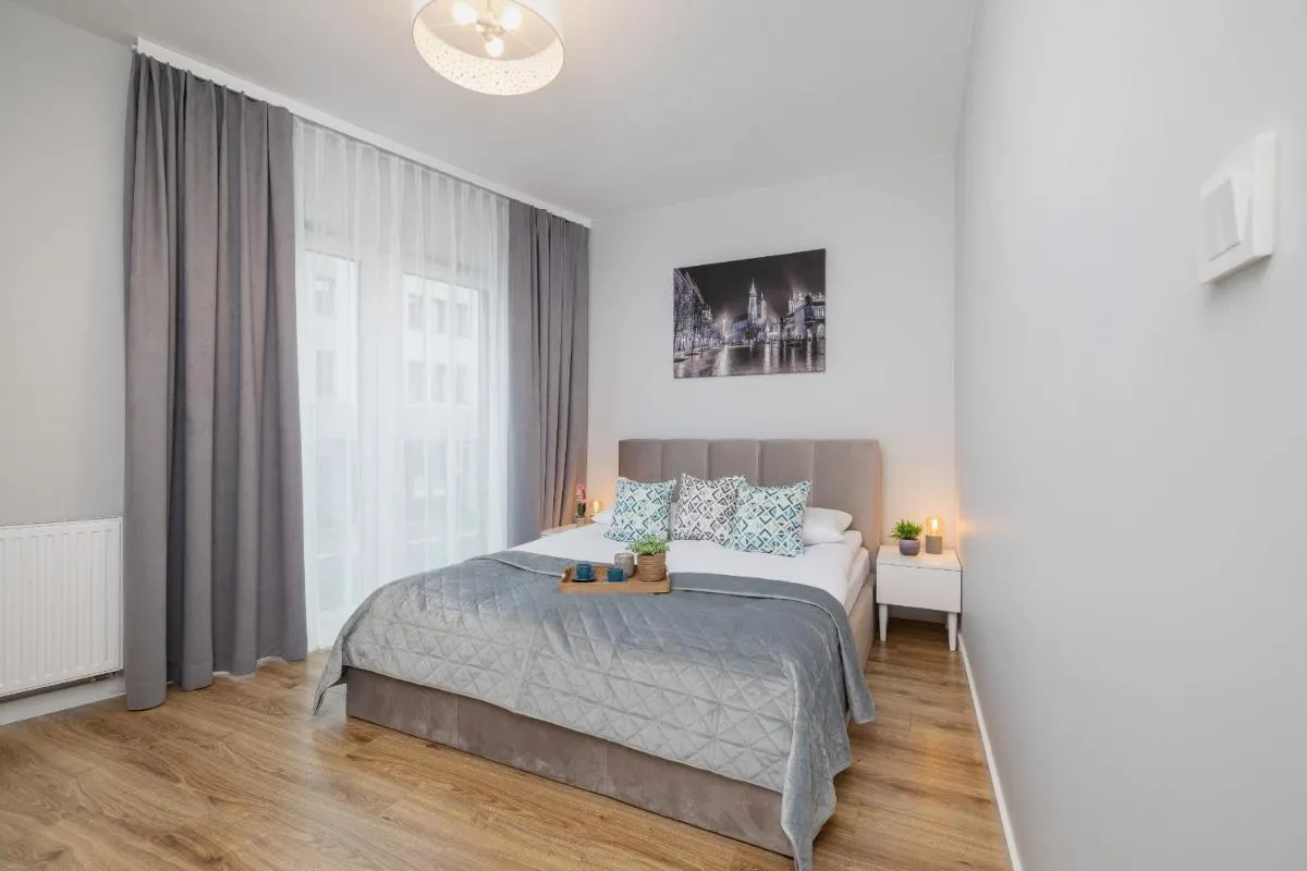 Image 1 of Kiełkowskiego Modern & Comfy Apartment with Balcony Cracow by Noclegi Renters