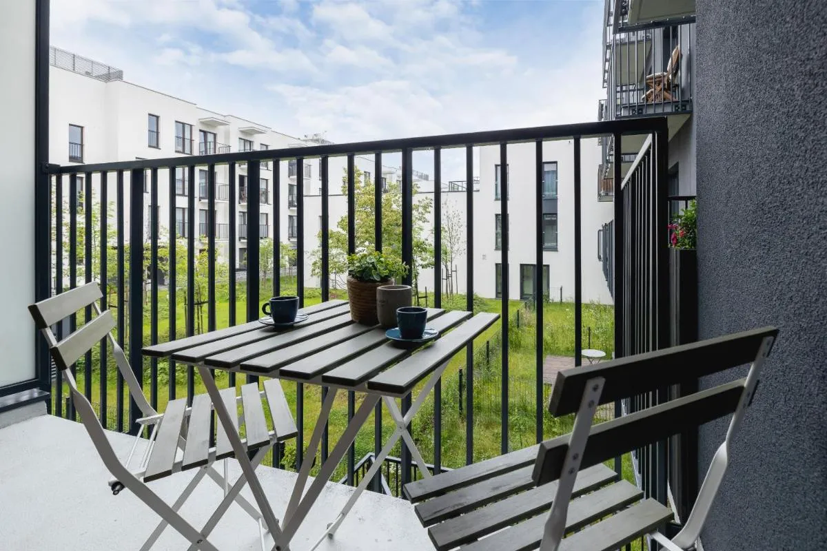 Image 2 of Kiełkowskiego Modern & Comfy Apartment with Balcony Cracow by Noclegi Renters