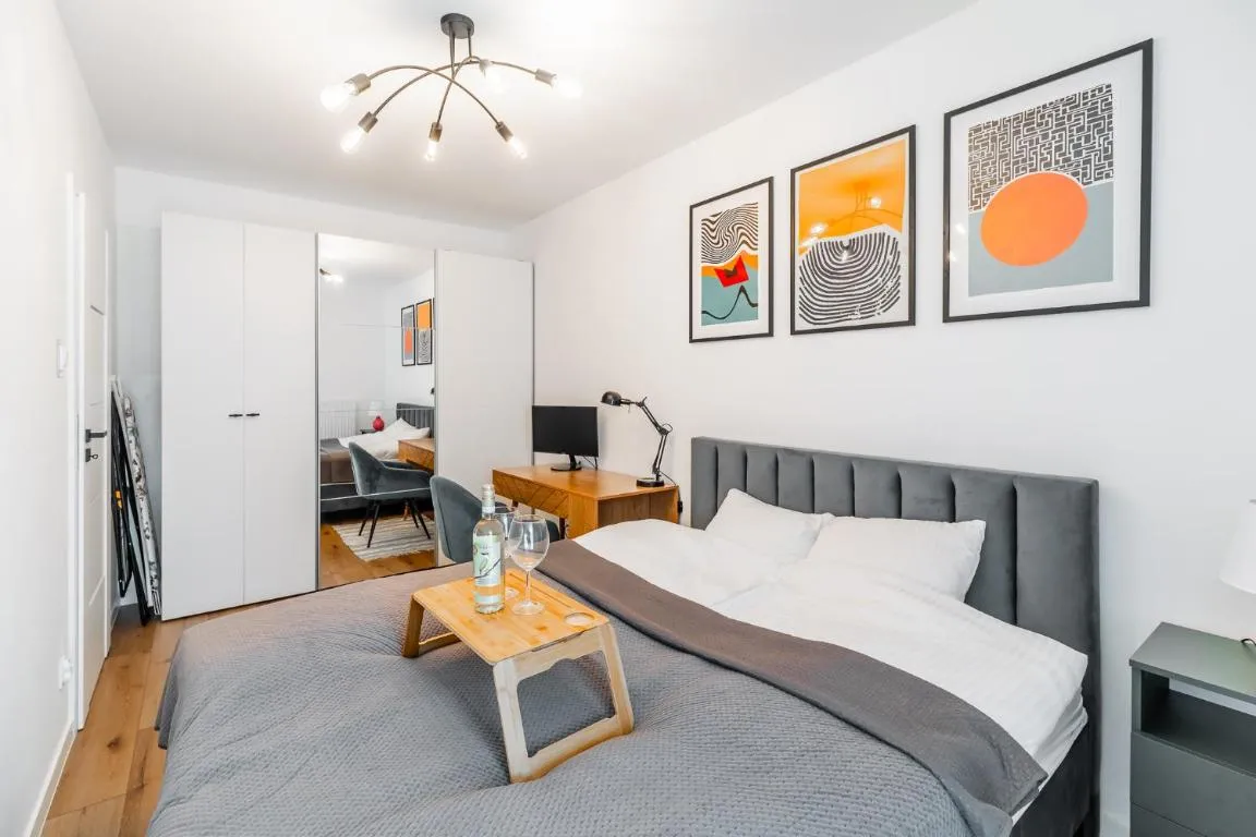 Image of Kraków Bagry Apt – Parking, Balcony, Workspace – by Rentujemy