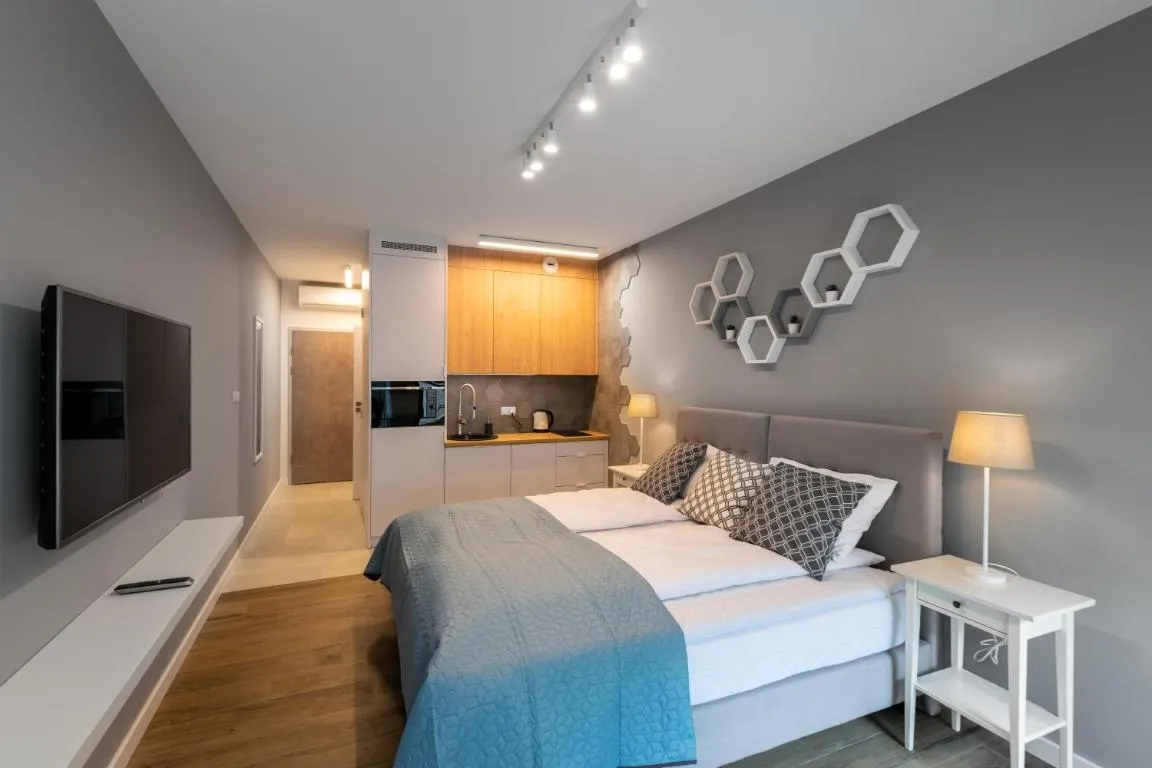 Image of Rajska 3 Grey Apartment Krakow City