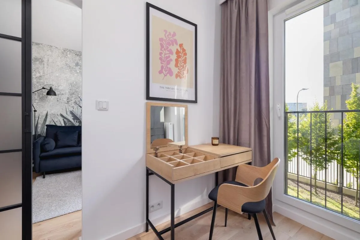 Image 5 of Beautiful Steam Park Apartment with Parking Old Town Cracow by Noclegi Renters