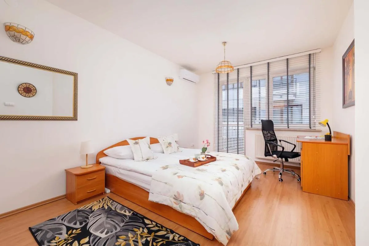 Image 1 of Bright Apartment near ICE Kraków with Air Conditioning and Parking by Noclegi Renters