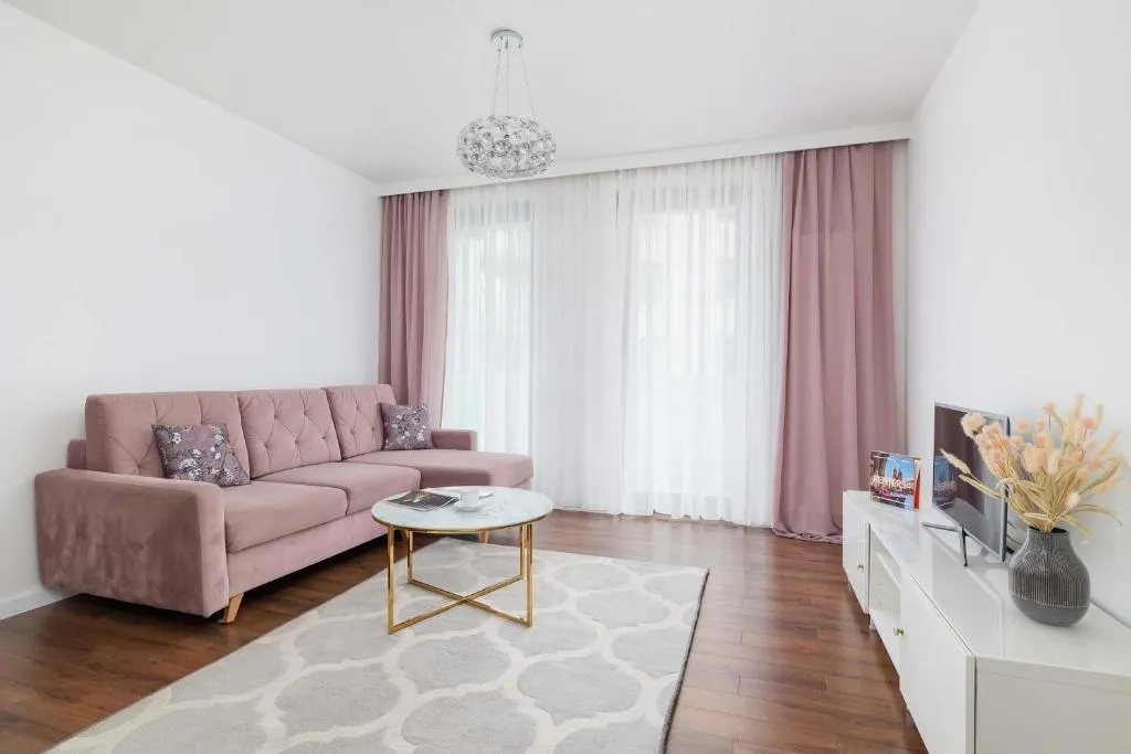 Image of Cosy & Bright Apartment with Parking on the Cystersów Street by Noclegi Renters