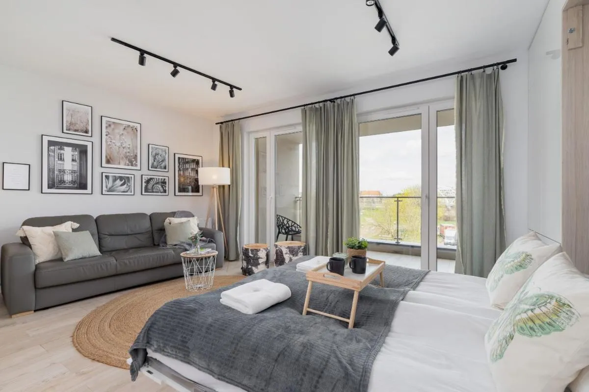 Image 1 of Deluxe City Studio with Parking Kącik 10 by Noclegi Renters