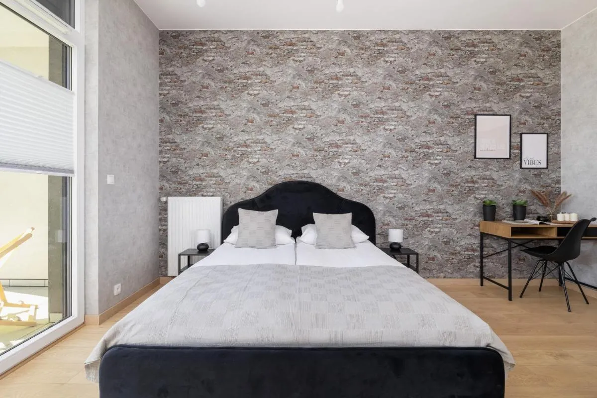 Image 2 of Kraków Studio with Parking & Terrace near Zalew Bagry by Renters Prestige