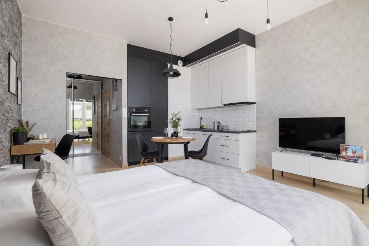 Image 6 of Kraków Studio with Parking & Terrace near Zalew Bagry by Renters Prestige