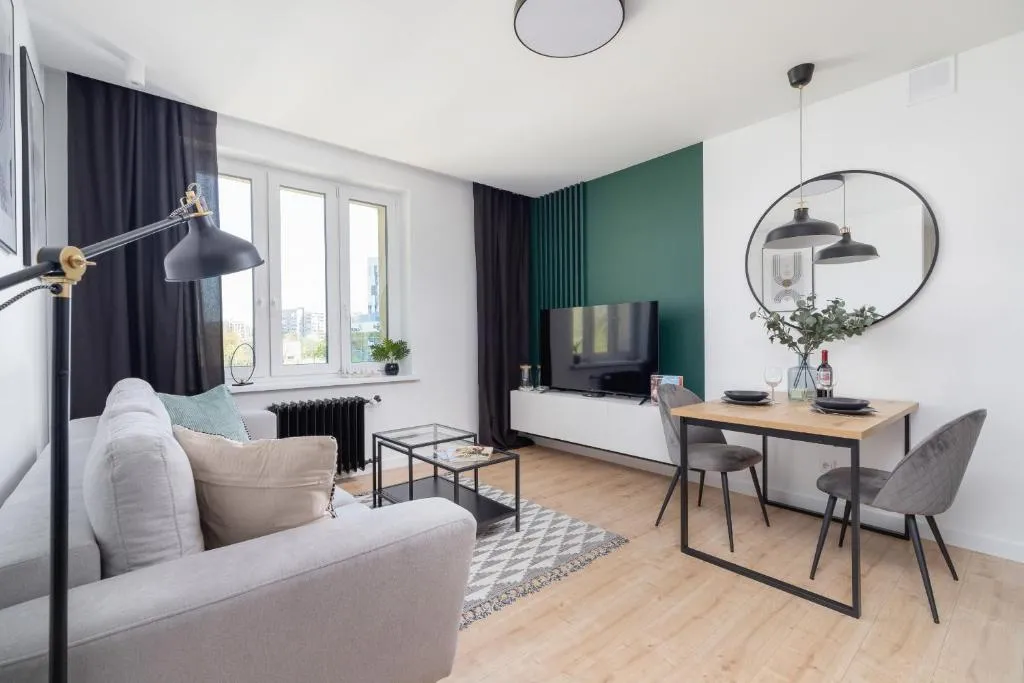 Image of Modern Apartment Grzegórzeckie Roundabout Cracow by Noclegi Renters