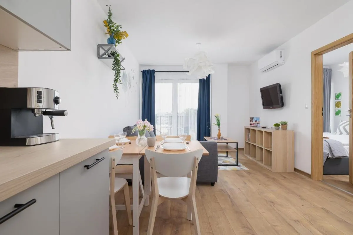Image 6 of Nowoczesny Apartament w Krakowie z Klimatyzacją i Parkingiem by Noclegi Renters