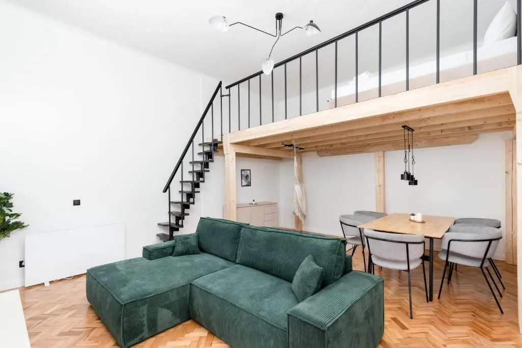 Image of Old Town Apartment with Mezzanine