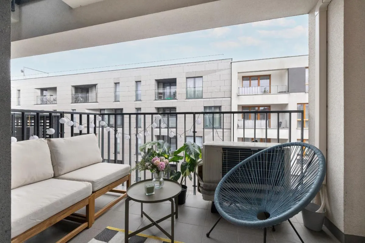 Image 2 of Ślusarska Modern Apartment with Balcony & Parking Cracow Zabłocie by Renters Prestige